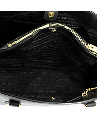 Pre-Owned Prada Medium Gardener's Tote Saffiano Leather