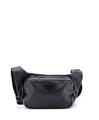 Pre-Owned Prada Front Pocket Belt Bag Vitello Daino