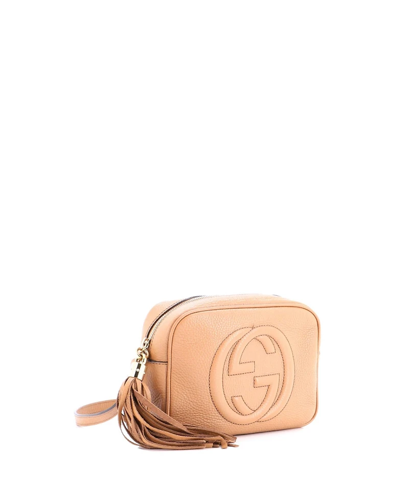 Pre-Owned Gucci Small Soho Disco Crossbody Bag Leather