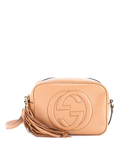 Pre-Owned Gucci Small Soho Disco Crossbody Bag Leather