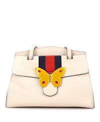 Pre-Owned Gucci Medium Totem Top Handle Bag Leather