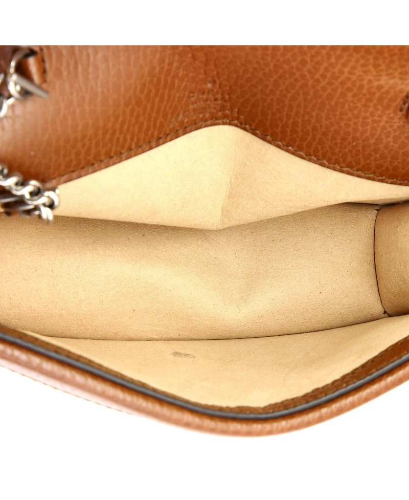 Pre-Owned Gucci Super Mini Dionysus Bag Gg Denim