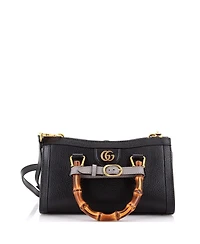 Pre-Owned Gucci Small Diana Nm Convertible Shoulder Bag Leather