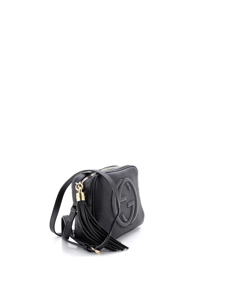 Pre-Owned Gucci Small Soho Disco Crossbody Bag Leather