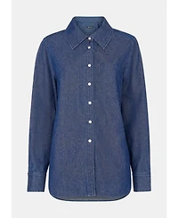 Whistles Women's Pocket Detail Cotton Shirt