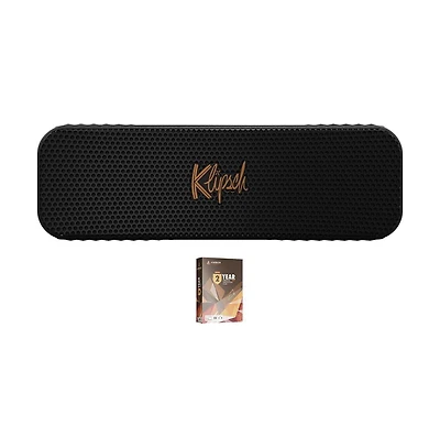 Klipsch Portable Klipsch-detroit Bluetooth Speaker with Full Range Audio and a Year Amber Protection Plan (2023