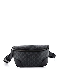 Pre-Owned Gucci Medium Gg Emblem Belt Bag Gg Coated Canvas