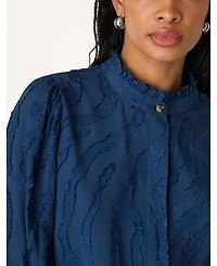 Whistles Women's Animal Textured Shirt