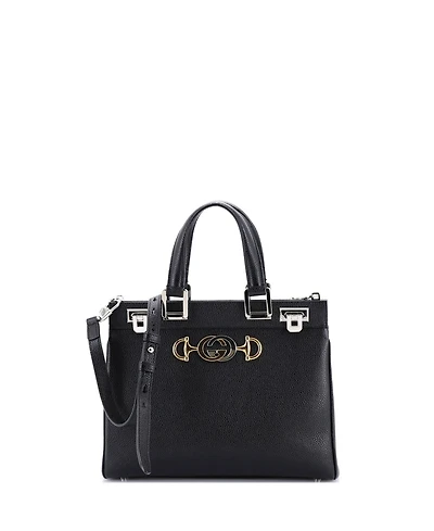 Pre-Owned Gucci Small Zumi Top Handle Bag Leather