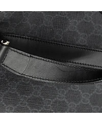 Pre-Owned Gucci Large Zip Weekender Tote Gg Coated Canvas