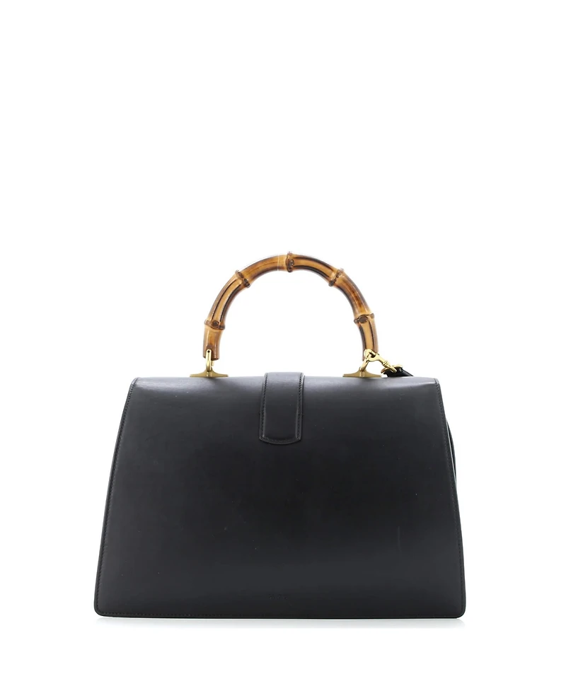 Pre-Owned Gucci Large Dionysus Bamboo Top Handle Bag Colorblock Leather