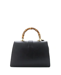Pre-Owned Gucci Large Dionysus Bamboo Top Handle Bag Colorblock Leather