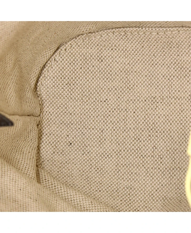 Pre-Owned Gucci Mini Ophidia Bucket Bag Jumbo Gg Canvas with Leather