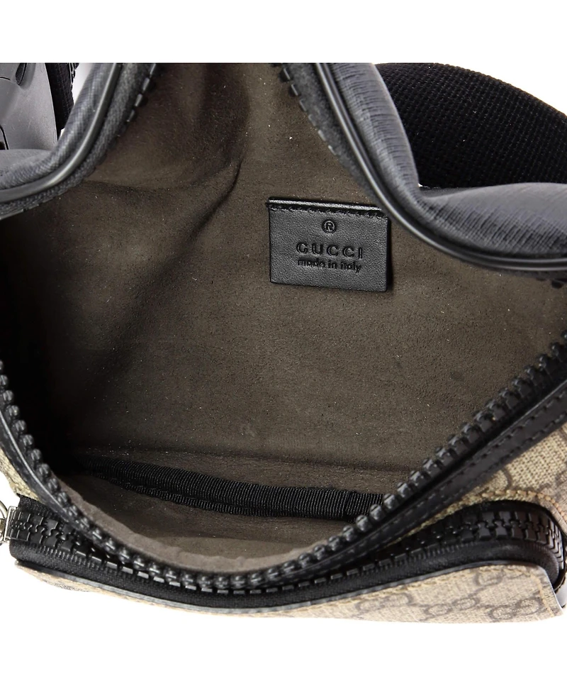 Pre-Owned Gucci Medium Eden Waist Bag Gg Coated Canvas