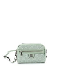 Pre-Owned Gucci Mini Ophidia Shoulder Bag Gg Canvas