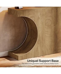 Tribesigns 41.3'' Console Table with C-Shaped Legs, Farmhouse Wooden Entryway Table