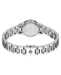 Tory Burch Women's The Miller Round Small Quartz Three-Hand Silver Stainless Steel Watch, 28mm