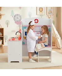 Mecale Kids' Adjustable Height Doctor Play Set