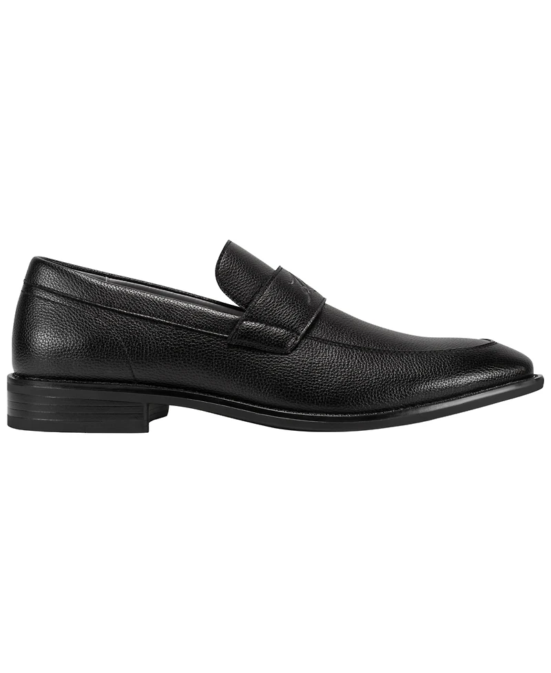 Karl Lagerfeld Men's Tumbled Slip-On Loafers