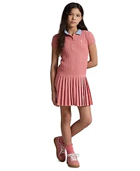 Polo Ralph Lauren Girls' 7-16 Mini-Cable Sweater Dress