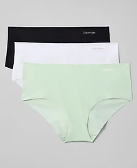 Calvin Klein Women's Invisibles 3-Pack Hipster Underwear QD3559