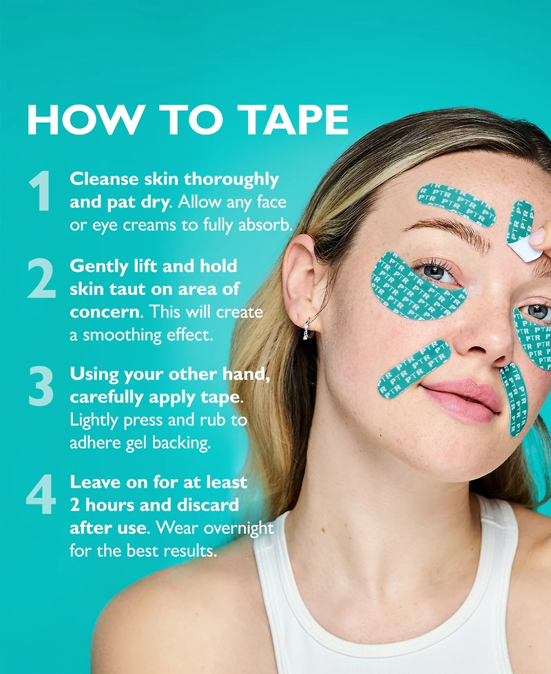 Peter Thomas Roth Peptide Skinjection Face and Eye Tapes Set