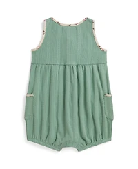 Polo Ralph Lauren Baby Girls' Pointelle Bubble Shortall