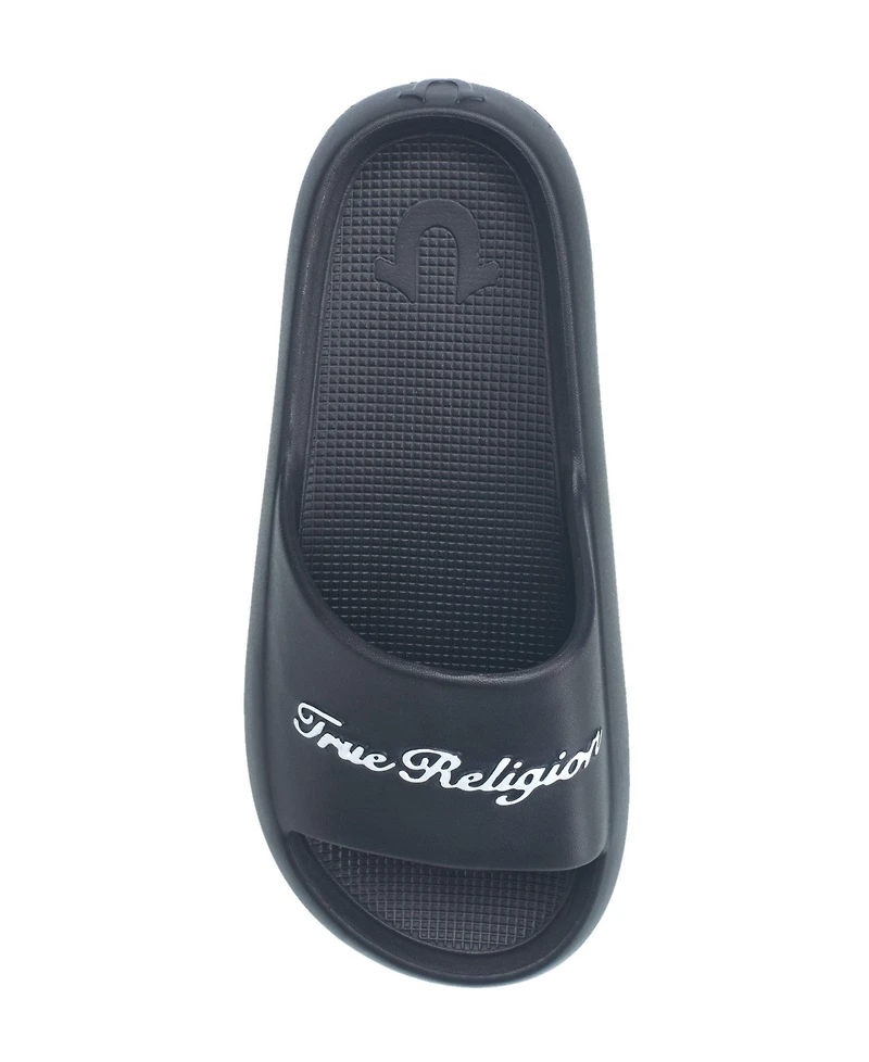 True Religion Women's Foxy Logo Slide