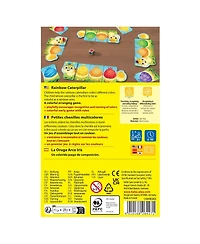 Haba Little Rainbow Caterpillar Mini Game of Colors and Patterns Ages 3