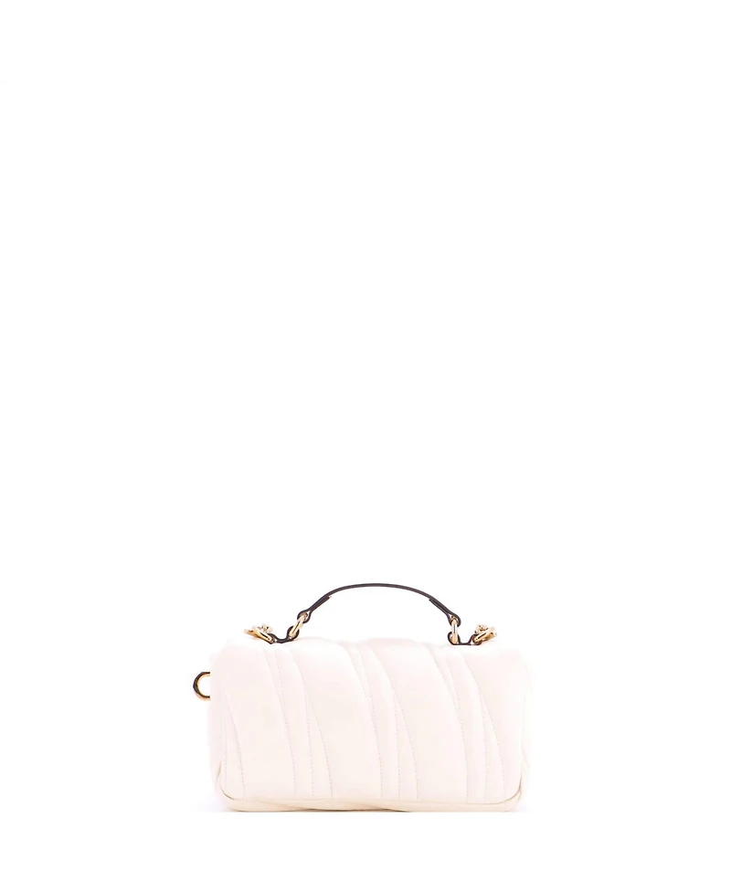 Pre-Owned Gucci Mini Gg Milano Top Handle Bag Quilted Leather