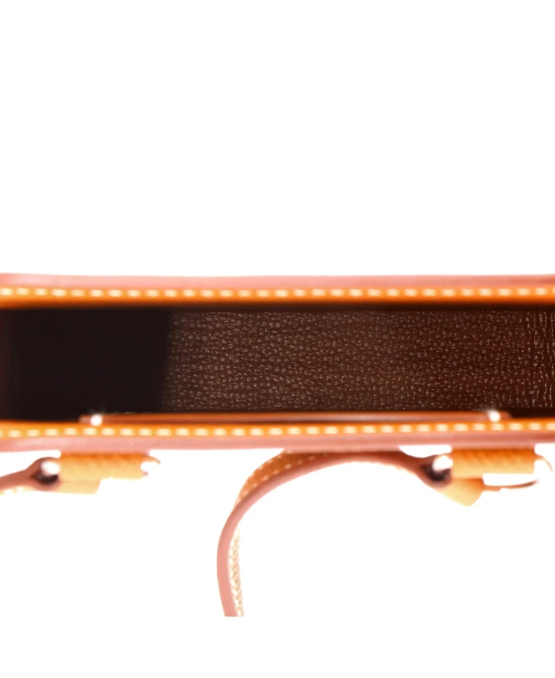 Pre-Owned HERMES Hac a Box Phone Case Epsom