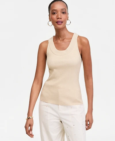 I.n.c. International Concepts Women's Scoop-Neck Sweater Tank, Macy's Exclusive