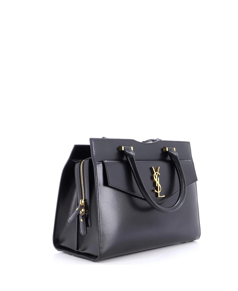 Pre-Owned Saint Laurent Medium Uptown Tote Leather