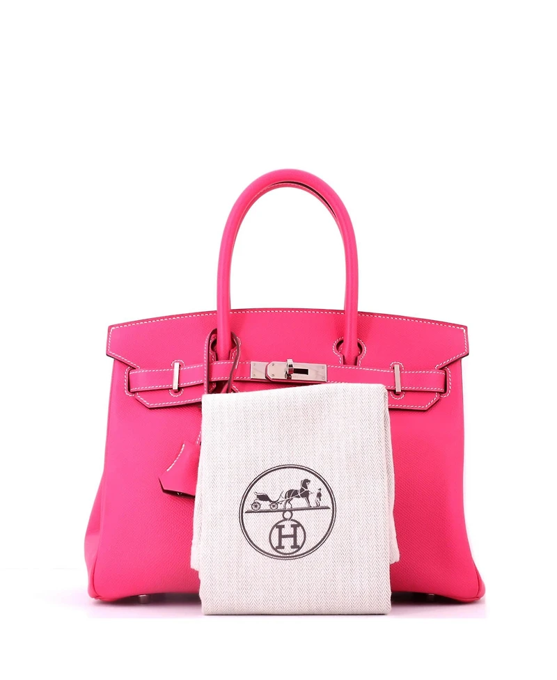 Pre-Owned HERMES Candy 30 Handbag Epsom