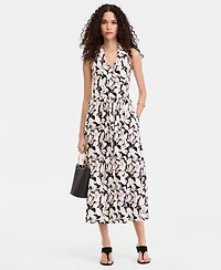 I.n.c. International Concepts Women's Halter Midi Dress, Macy's Exclusive