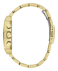 Guess Men's Gold-Tone Multi-Function Watch, 41mm