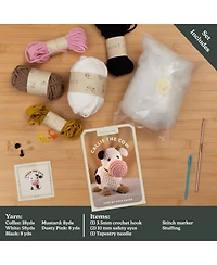 Hearth & Harbor Amigurumi Crochet Kit for Beginners Adults and Kids, Learn to an Easy Stuffed Animal
