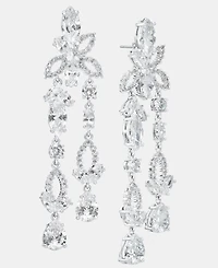 Givenchy Cubic Zirconia Viney Chandelier Earrings