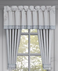 J Queen New York Boulevard Window Straight Valance, 18" x 88"