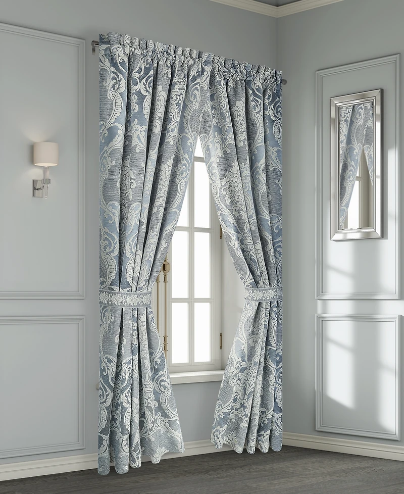 J Queen New York Queensbury Window Panel Pair