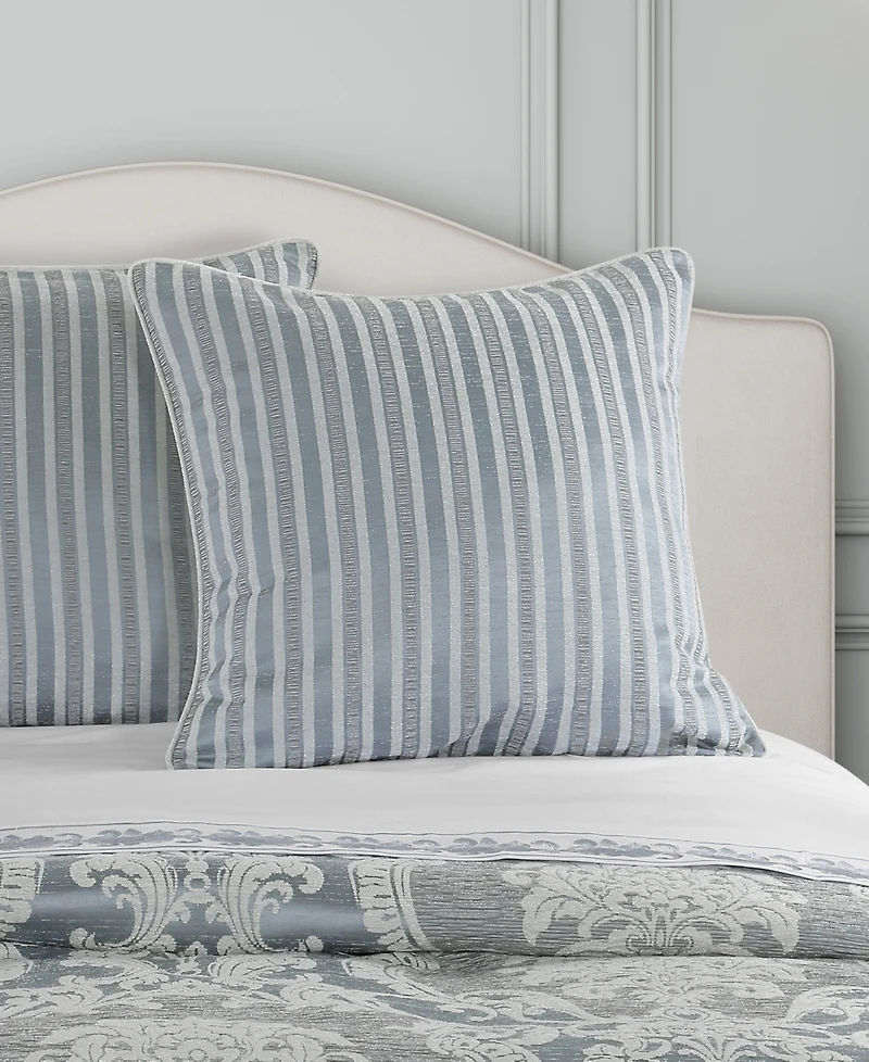 J Queen New York Queensbury Euro Sham, 26" x 26"