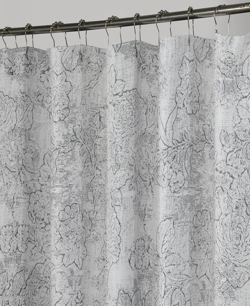 Dainty Home Shelly Shower Curtain, 72" x