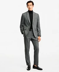 Hugo By Hugo Boss Mens Modern Fit Herringbone Suit Separates