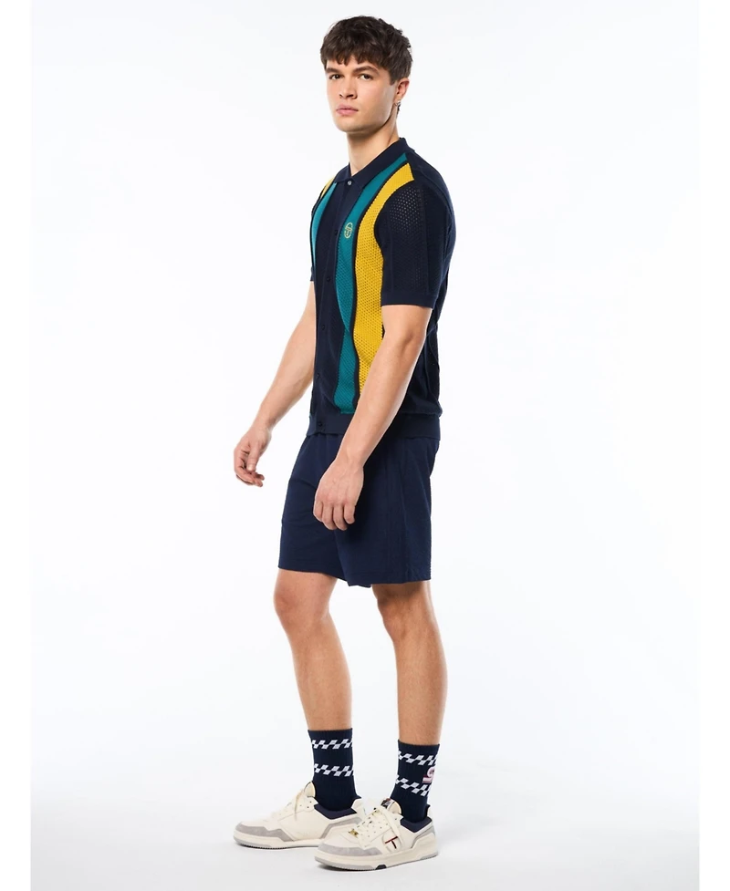Sergio Tacchini Men's Montell Knit Polo Shirt