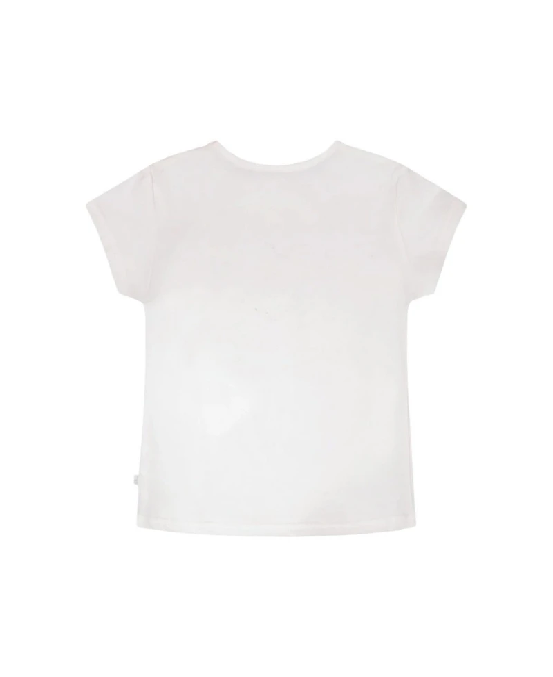 Deux par Deux Little Girls ganic Cotton Jersey T-Shirt