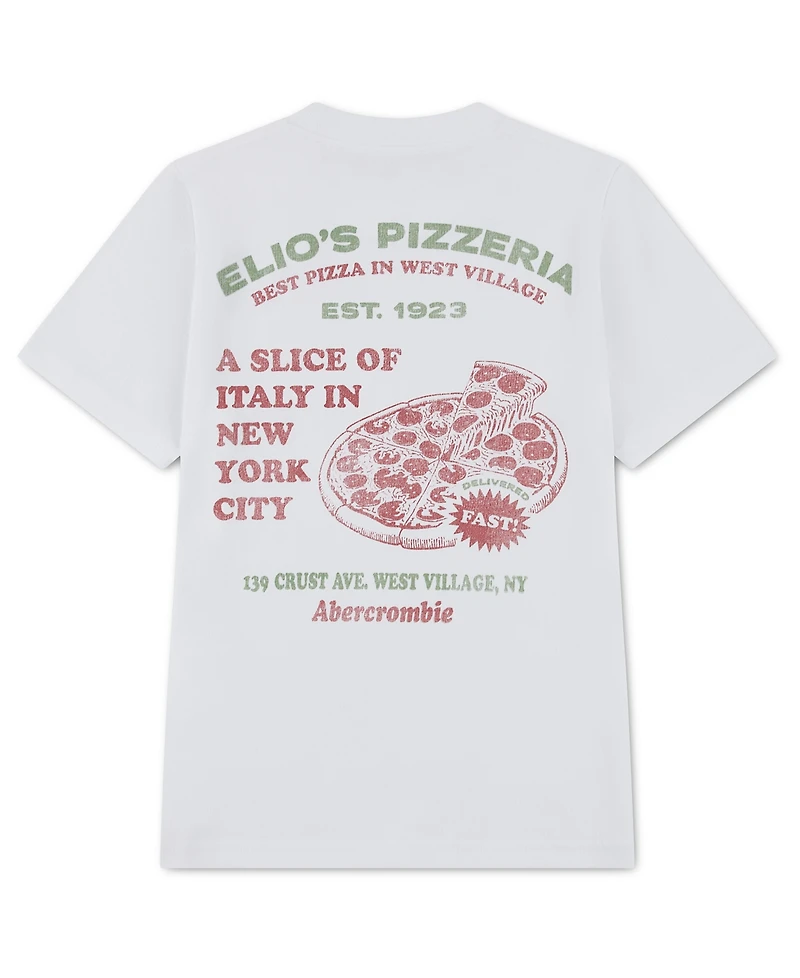 abercrombie kids Boys' Pizzeria Graphic T-Shirt