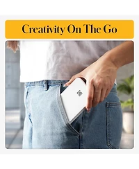 Kodak Step Slim Mobile Color Instant Photo Printer 2" x 3” (White)