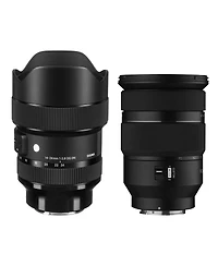 Sigma 14-24mm f/2.8 Dg Dn Art and 24-70mm f/2.8 Lens for Sony E