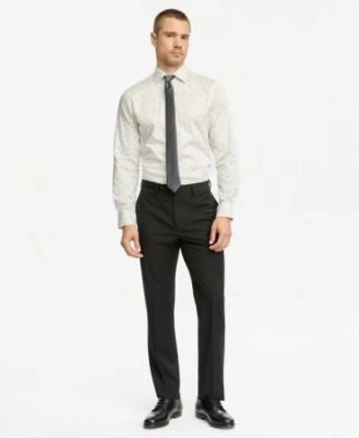 Bar Iii Mens Dress Shirt Thorton Stripe Skinny Tie Macys Exclusive