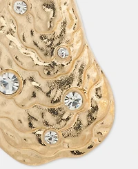 lonna & lilly Pave Oyster Shell Drop Earrings